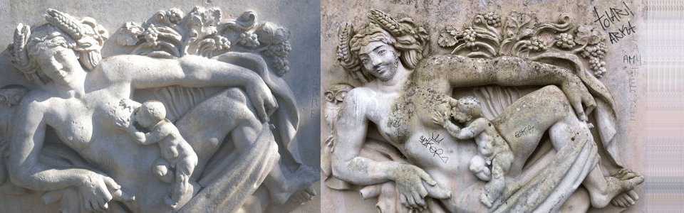 Limpieza de estatuas Limpieza de estatuas